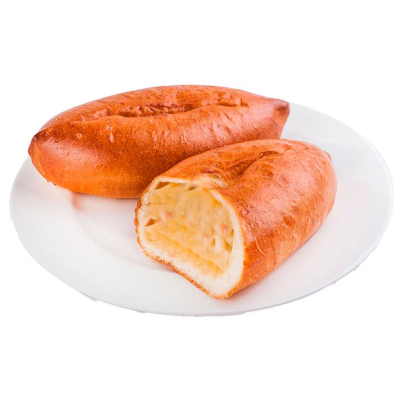 Пирожок печеный с яблочной начинкой 100гр, ООО "ГастроПарк"