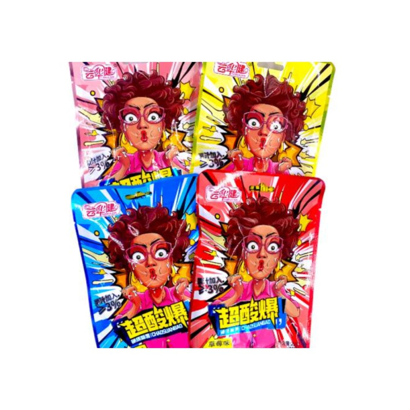 Кислая карамель "ChaoSuanbao" ассорти вкусов