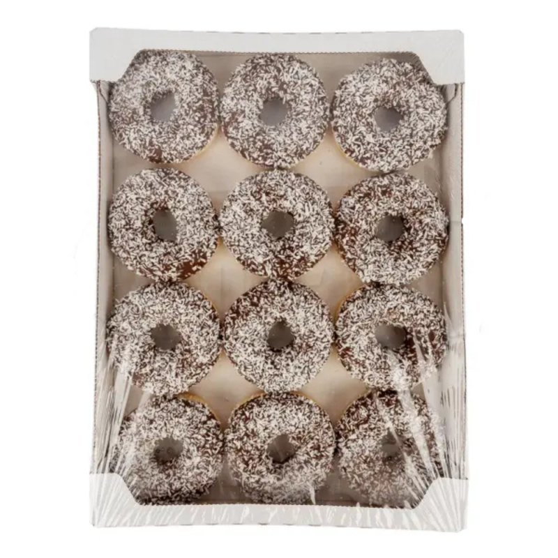 Донат COCO с кокосовой начинкой 70гр "STOKSON" 1*12 (для Мантеры)