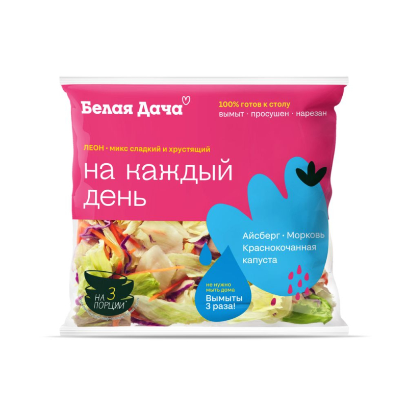 Салатный микс "Леон" 150 г (Белая Дача)