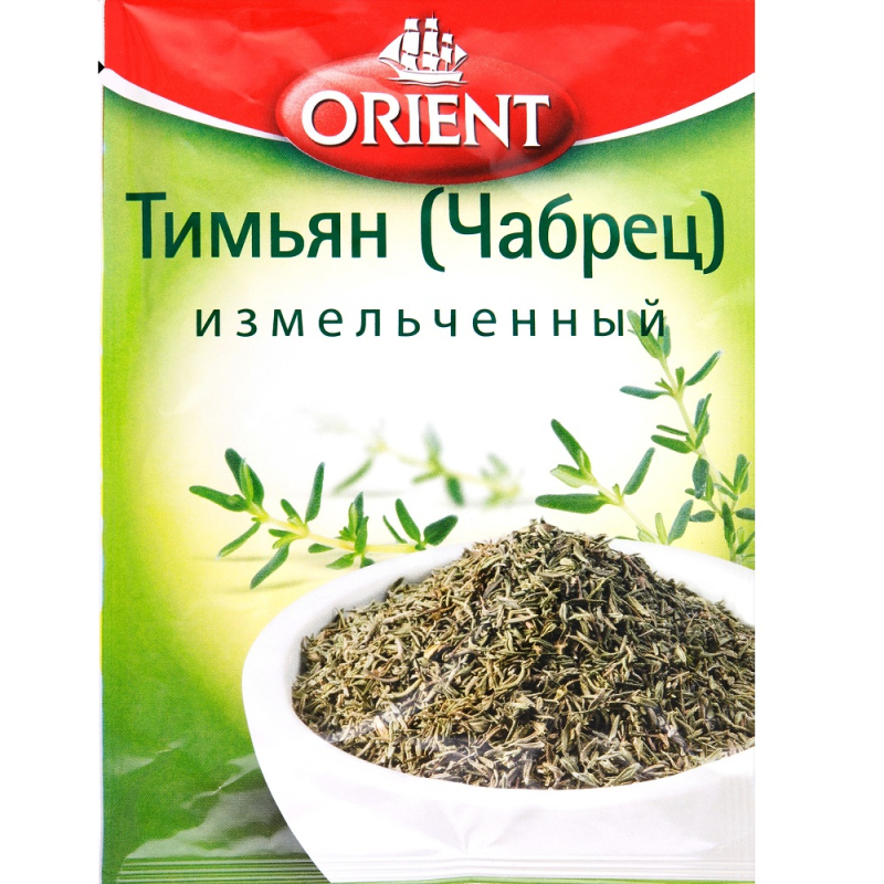 Тимьян (Чабрец) измельченный ORIENT, пакет 7 г