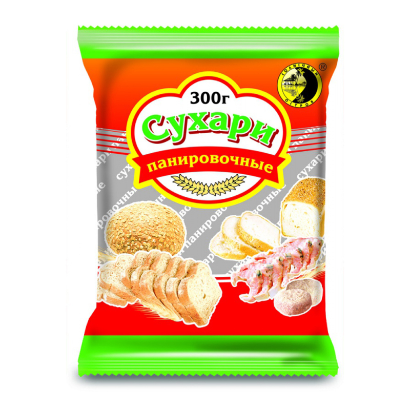 Сухари панировочные Солнечный Остров 300гр