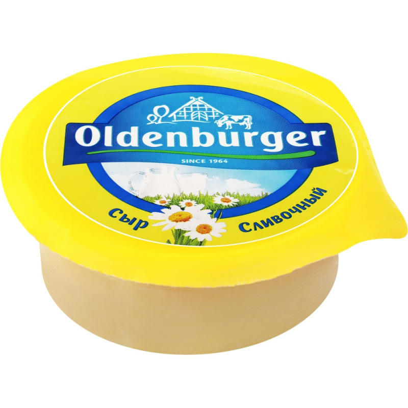 Сыр Сливочный Oldenburger 50%, цилиндр 350 г [м]