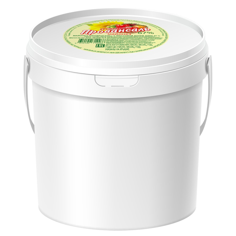 Майонез "Провансаль" с м.д.ж.67%  масса 9,6 кг