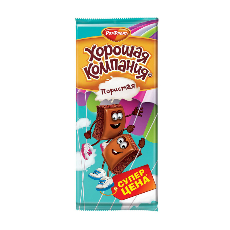 Хорошая компания пористая конд.плитка 80гр