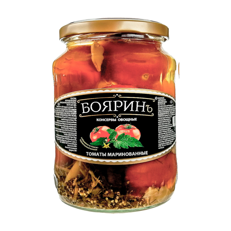 Томаты 0,72 л Бояринъ маринованные Россия ст/банка