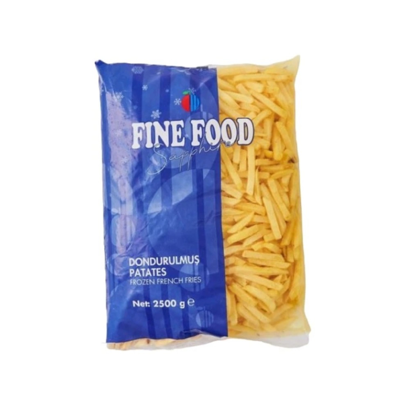 Картофель фри 9*9мм Премиум Сапфир FINE FOOD 2,5кг, 6шт/кор (для Мантеры)