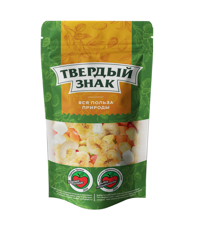 Коктейль тропический с бананом 90 г  "Твердый знак Крафт" 1*20