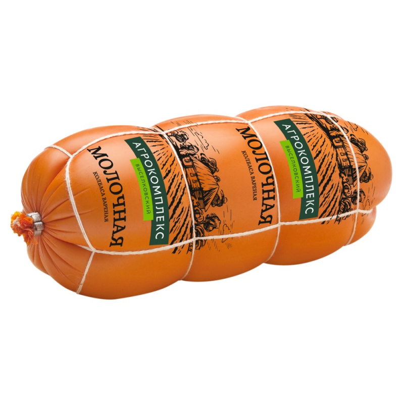 Молочная колбаса вареная 0,4 кг охл. 