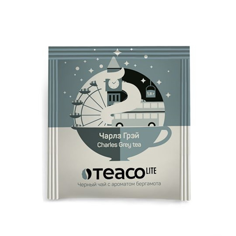 Пакетированный чай на чашку Чарльз Грей 150 пакетиков Lite ТЕА СО (для Мантеры)
