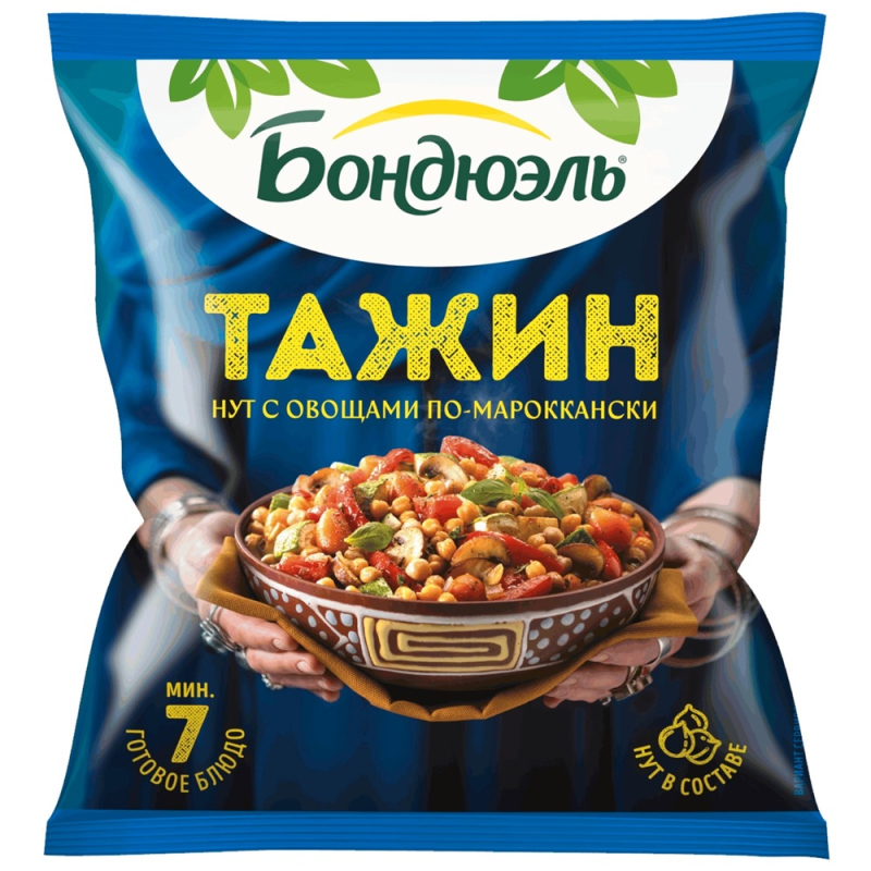 Нут с овощами по-мароккански Тажин 400 г,