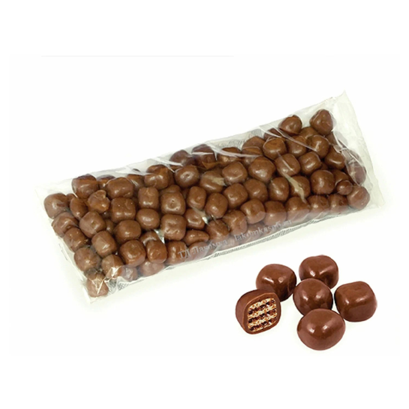 Драже вафельный кубик в молочной шок. Глазури 0,5 кг Яшкино