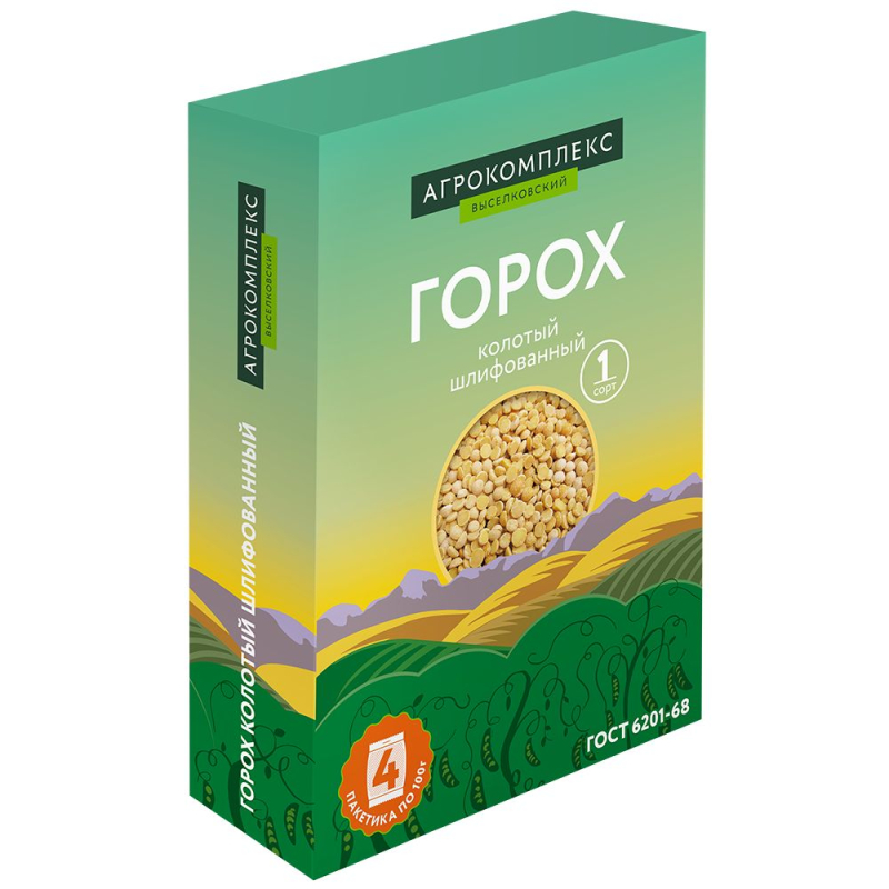 Горох Агрокомплекс 400гр