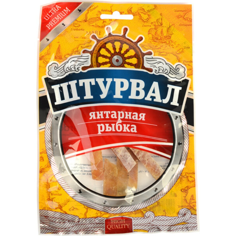 Янтарная рыбка 36г (1упак-40шт) (для Мантеры)