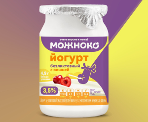 Безлактозные йогурты МОЖНОКО
