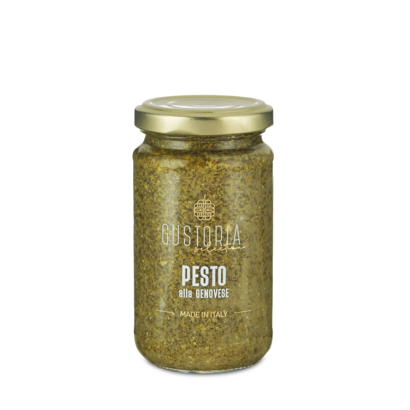 Соус песто с базиликом 212 мл Gustoria ст/б