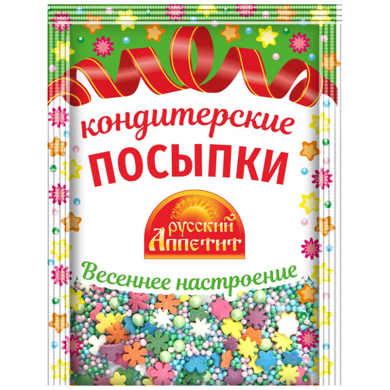 Кондитерские посыпки Весеннее настроение 30гр м/уп