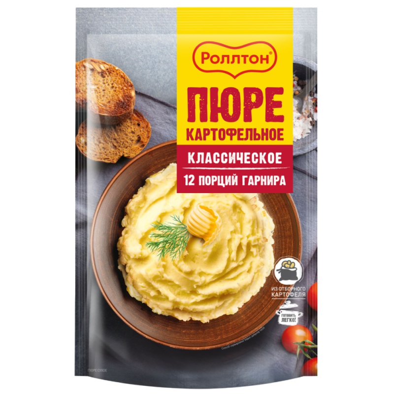 Пюре картофельное 240 г Роллтон м/уп