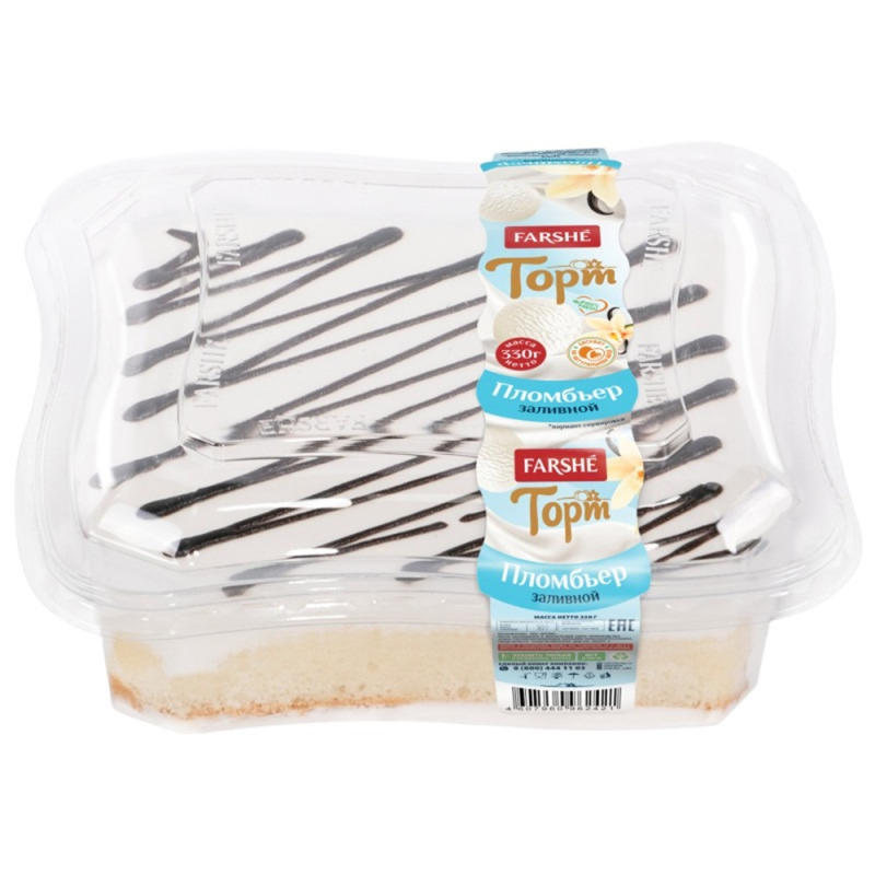Торт "Пломбьер заливной" 0,330 Фарше