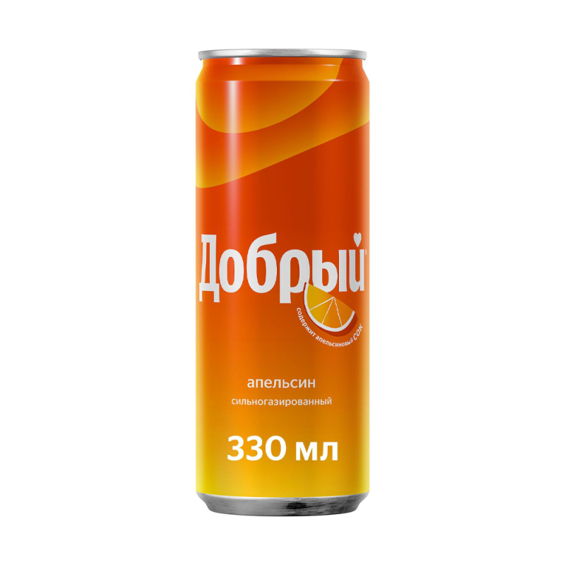 Напиток Добрый Апельсин с витамином С 0,33 л