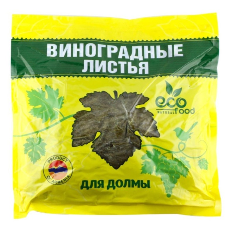 Листья виноградные EcoFood, 720г (для Мантеры)