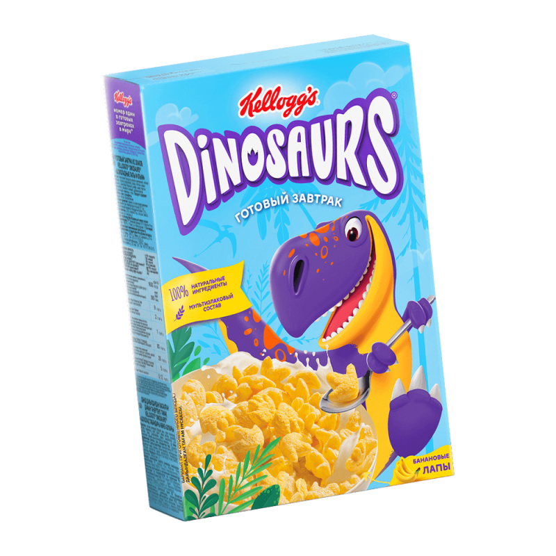 Готовый завтрак Банановые лапы Kellogg's 200гр