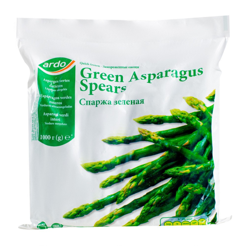 Спаржа зелёная 1 кг, Китай (для Мантеры)