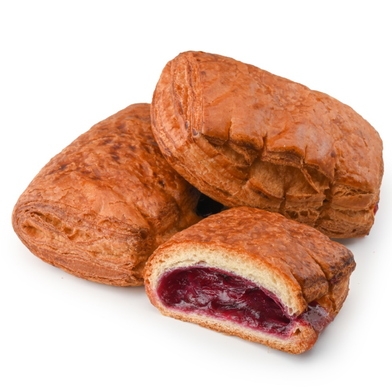 Зам. Слойка с начинкой из лесных ягод (0,07 кг *30 шт) Сочинский ХК (для Мантеры)