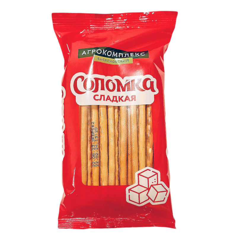 Соломка сладкая Агрокомплекс 100гр