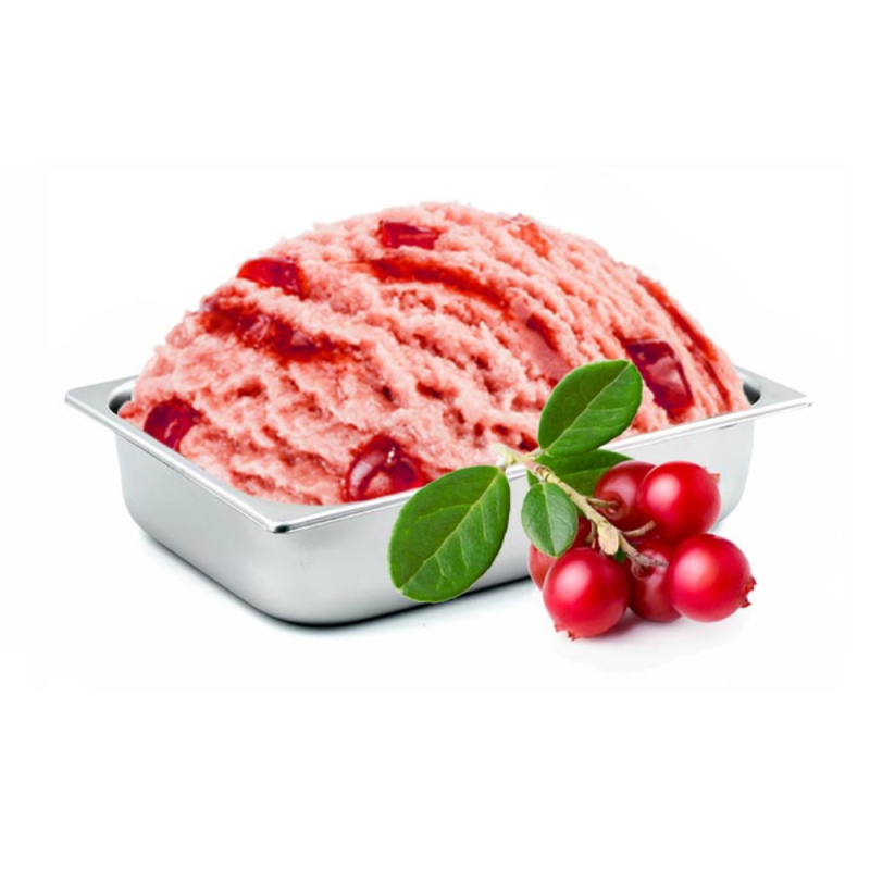 Начинка "Джелато" фруктово-ягодная Брусника 2,5 кг  (для Мантеры)