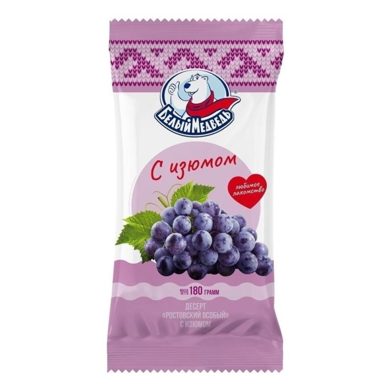 Десерт "Ростовский Особый" с изюмом (для Мантеры)