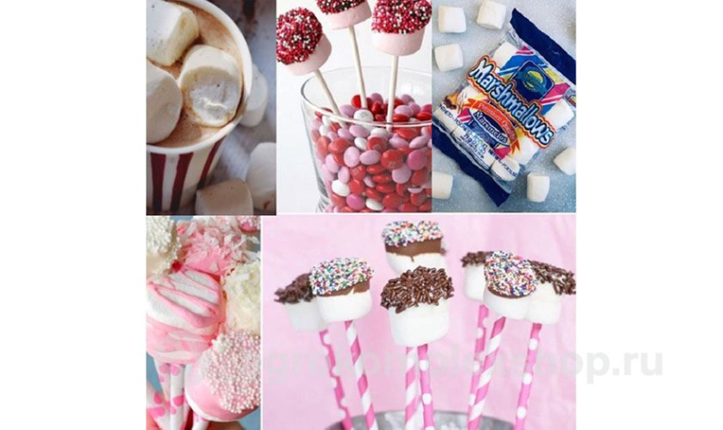 Маршмеллоу Guandy классик белый ванильный 75гр