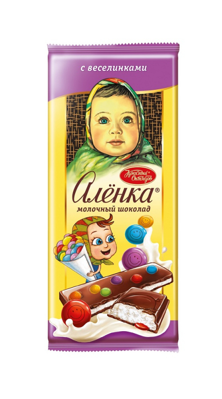 Шоколад Аленка с веселинками 87гр