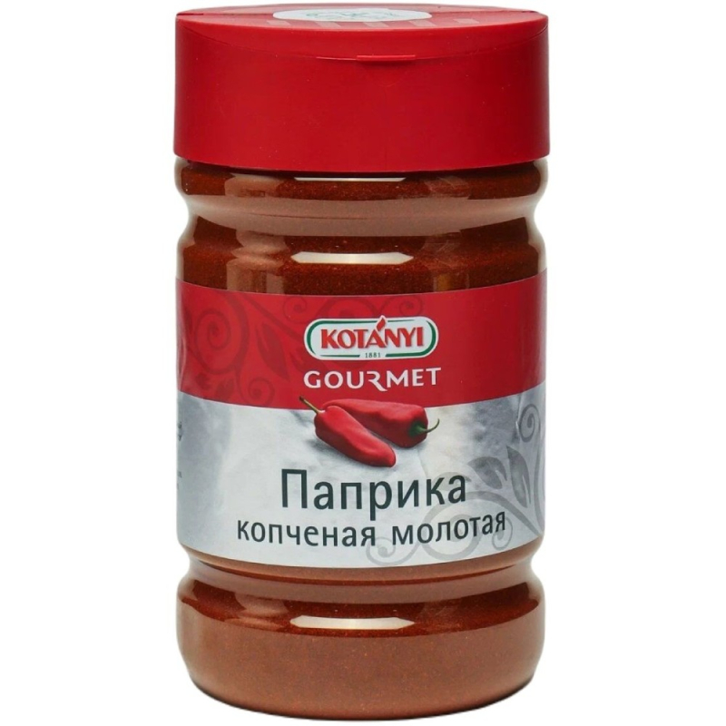 Паприка копченая молотая KOTANYI, п/б 625г (для мантеры)