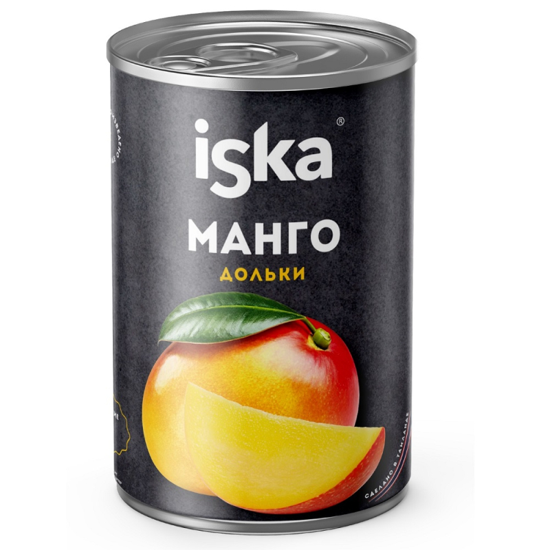 Манго 425 мл Iska в сиропе ж/б