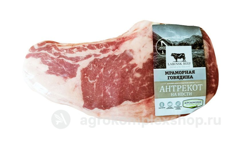 Антрекот порционный на кости Labinsk Beef
