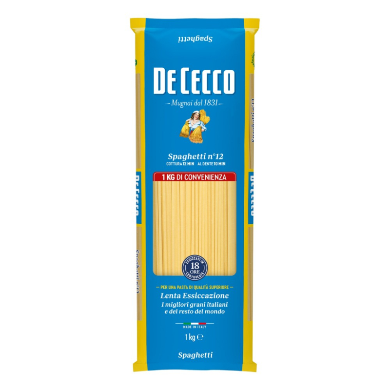 ПАСТА СПАГЕТТИ De Cecco 500 гр (для Мантеры)