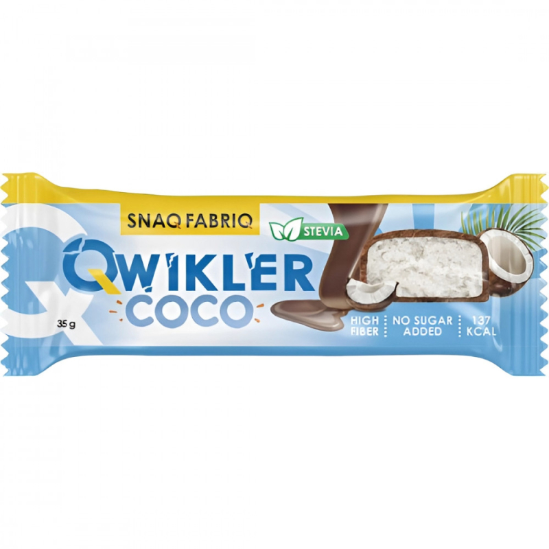 Батончик SNAQ FABRIQ Qwikler Кокосовый 35 г