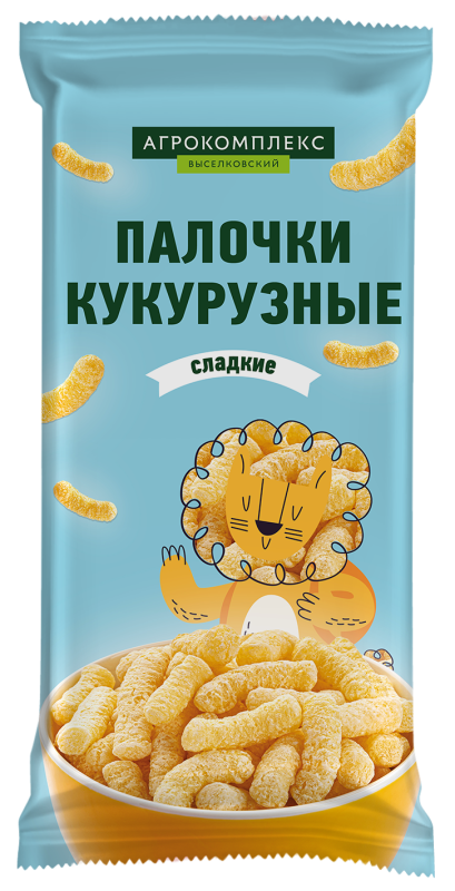 Кукурузные палочки Агрокомплекс 250гр