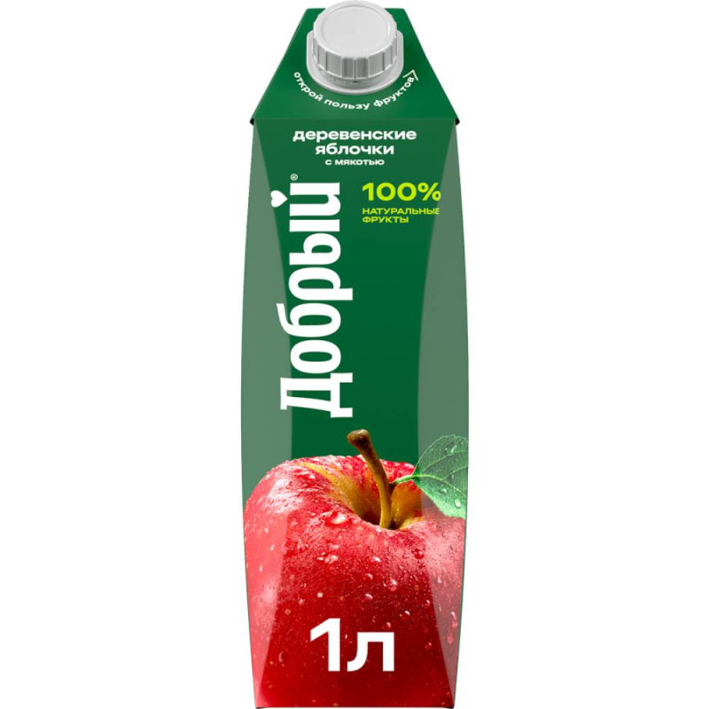 Нектар Добрый Деревенские яблочки 1л