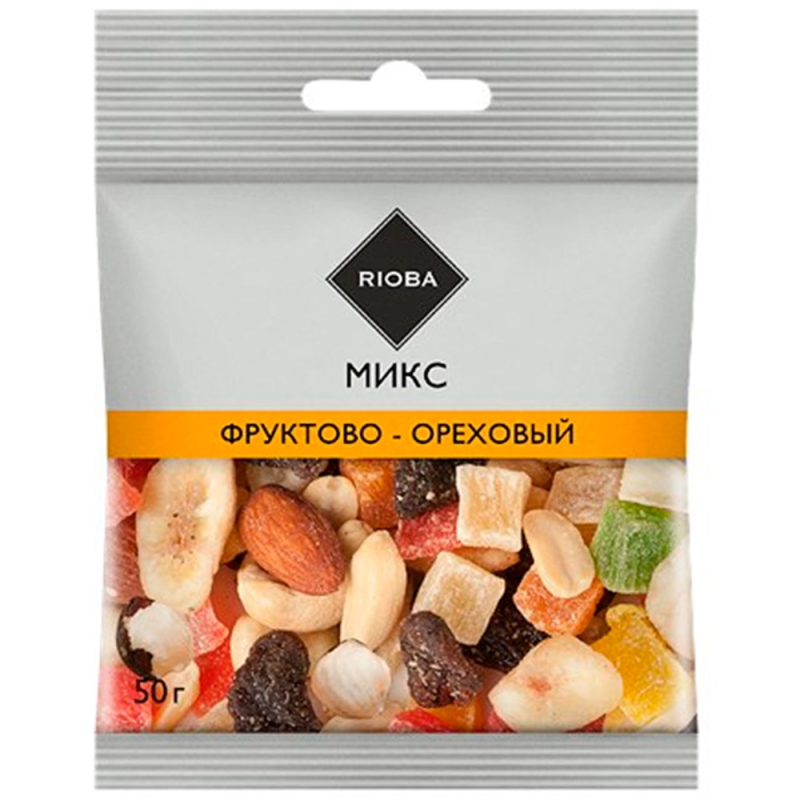 50Г СМЕСЬ СЛАДКАЯ С ОРЕХАМИ RIOBA (для Мантеры)