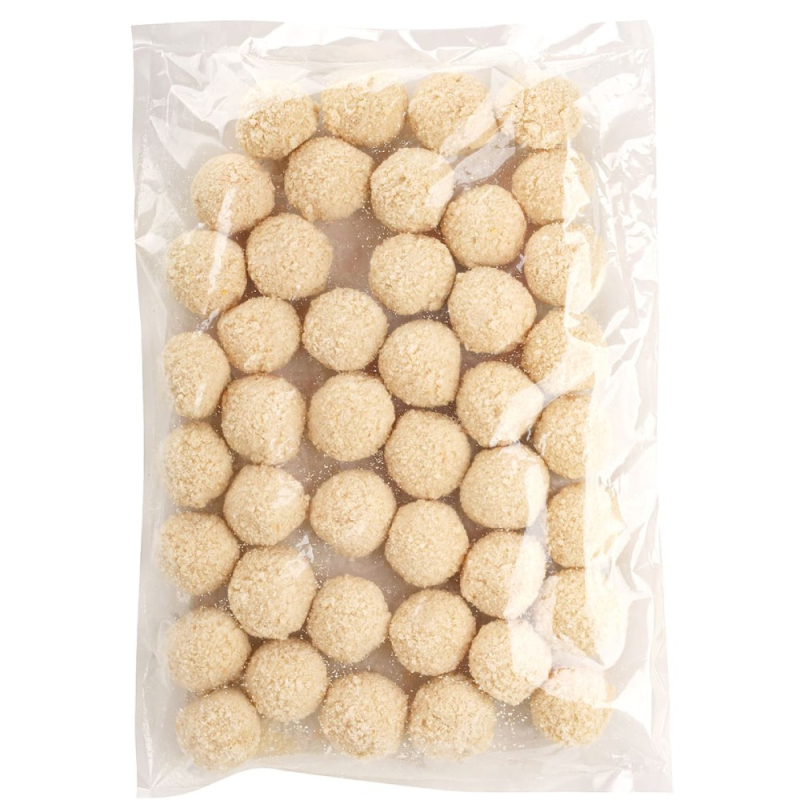 Шарики сырные с моцареллой Оригинальные Юнибургер 1,5кг, 3шт/кор Лед Эксперт (для Мантеры)