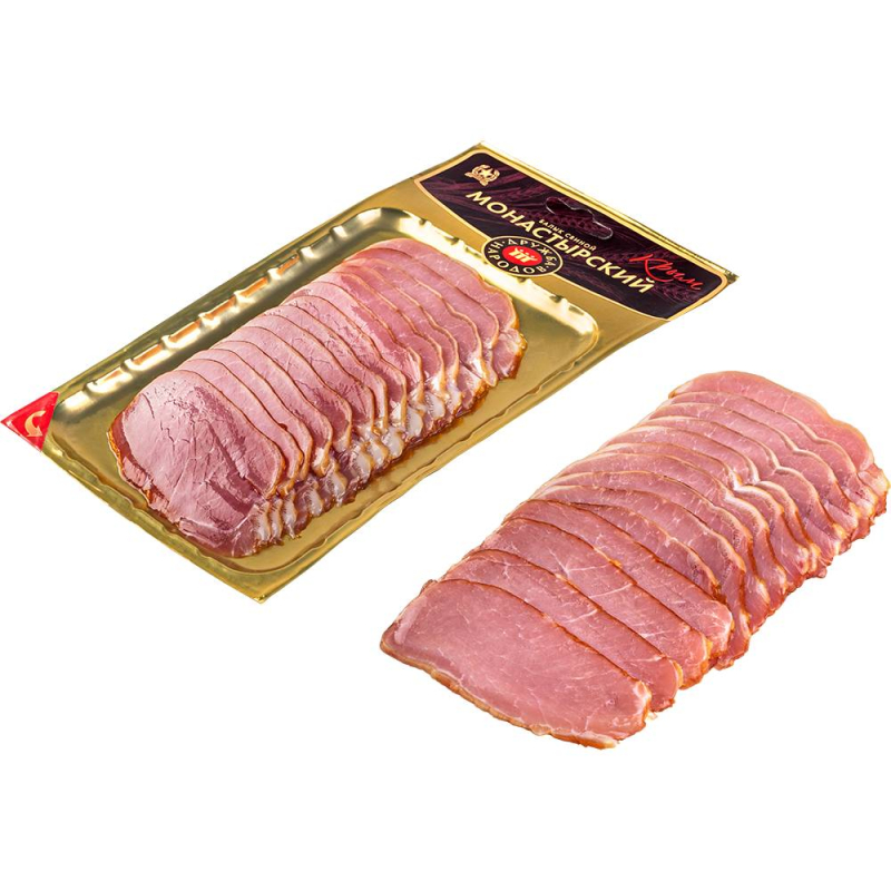 Балык Монастырский Дружба Народов свиной сервировочная нарезка 0,15 кг