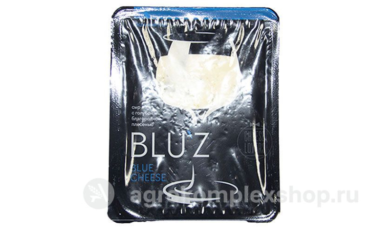 Сыр Bluz с голубой плесенью 60% кусок 100г [м] 