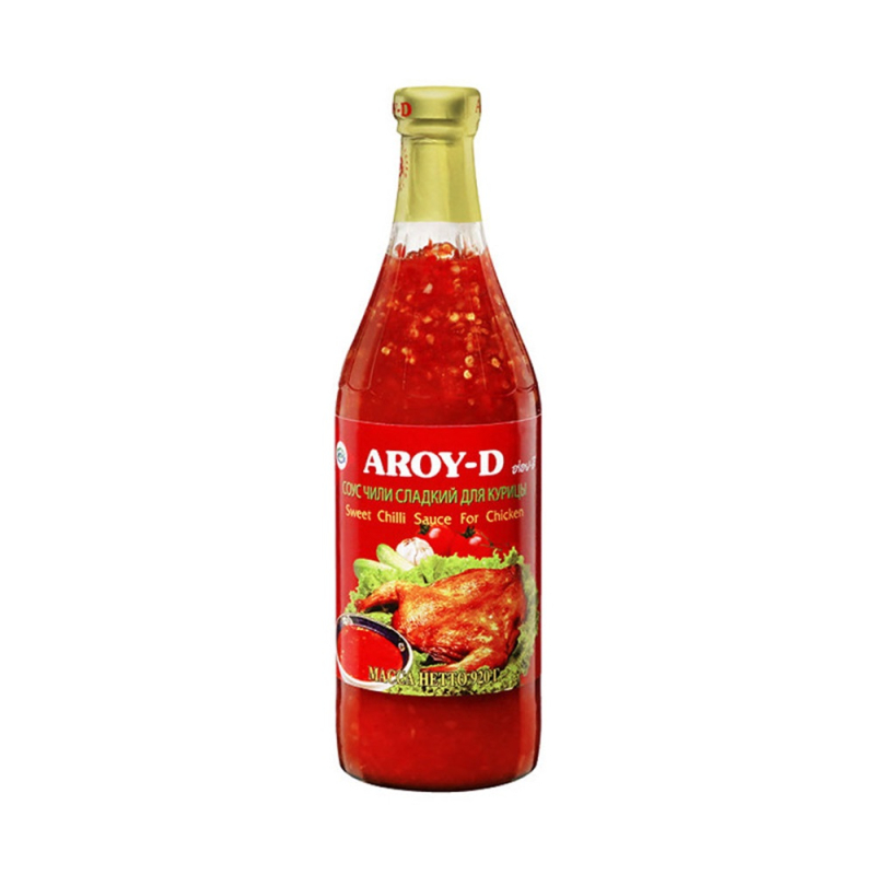 СОУС сладкий чили для курицы 920 г/720 мл, AROY-D, ТАИЛАНД, (для Мантеры)