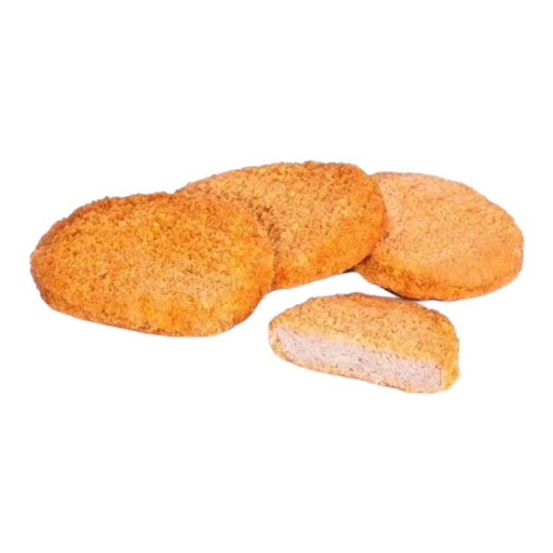 Изд.кул.жар.из мяса кур.Котлеты с грибами "Сочные" 1С зам.(лоток ВСП) 600г 12шт Приосколье