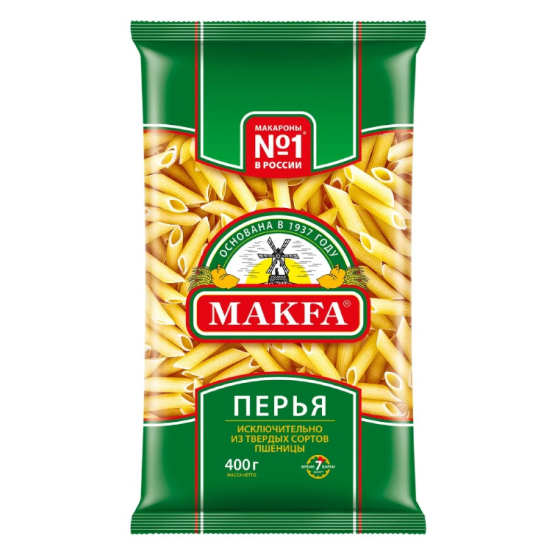 Макфа Перья любительские 400гр