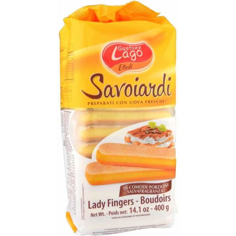 Печенье Савоярди "Elledi Gastone Lago" 400гр 1*10, шт (для Мантеры)