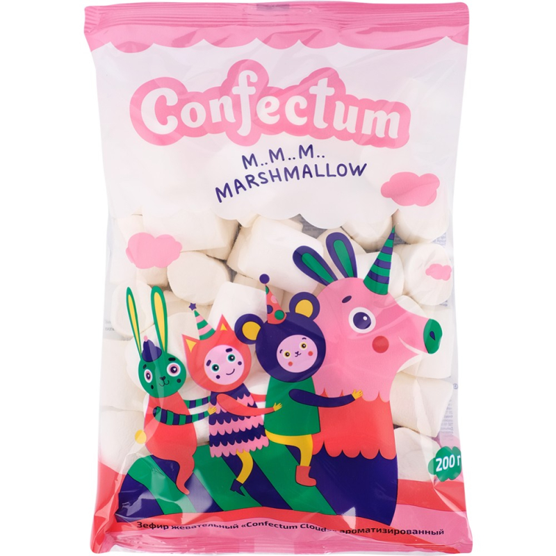 Маршмеллоу "Confectum Clouds" ароматизированный 200 г (для Мантеры)