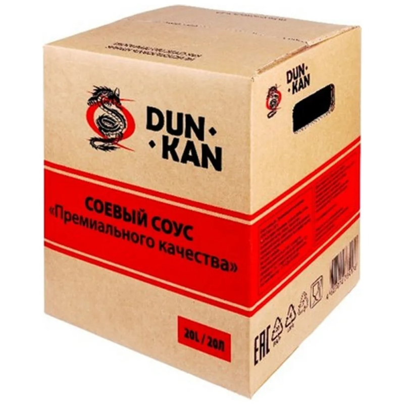 СОУС соевый 20 л, ДУНКАН, РОССИЯ (для Мантеры)